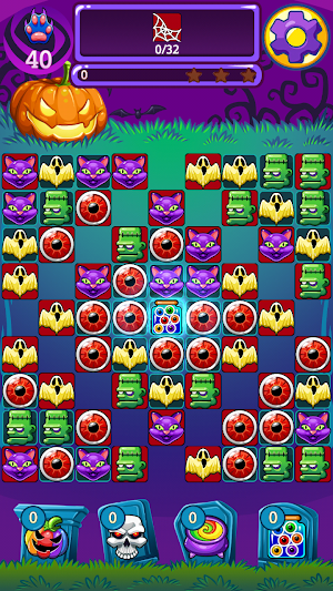 Halloween Witch Puzzle World Screenshot 3