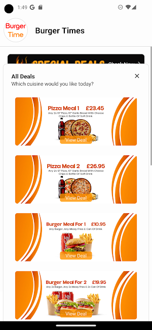 Burger Times Birmingham Screenshot 2