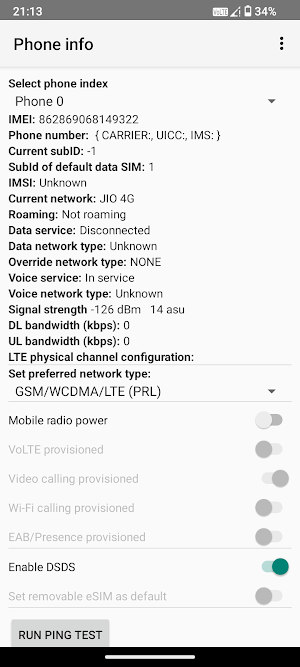 5G 4G Only Network Mode Screenshot 2