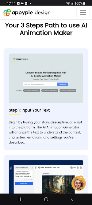 AI Animation Generator Screenshot 2