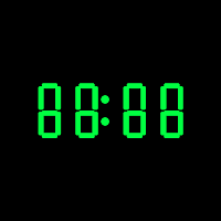 Led Digital Clock Screen Lock