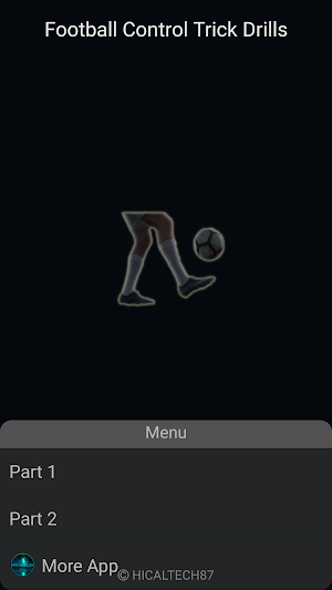 Football Control Trick Drills Screenshot 0