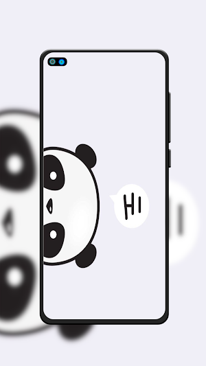 Cute Panda Wallpaper Screenshot 3