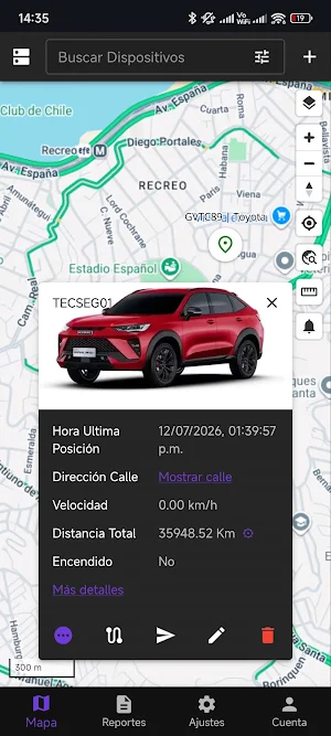 Geodefensa GPS Screenshot 0