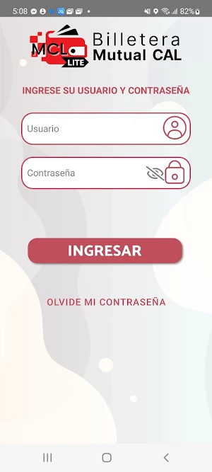 Billetera Mutual CAL Lite Screenshot 0