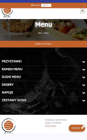 Oishi Japanese Restaurant Screenshot 2