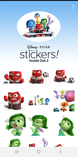 Pixar Stickers: Inside Out 2 Screenshot 0