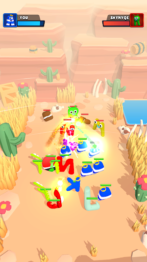 Merge Alphabet Monster Battle Screenshot 3