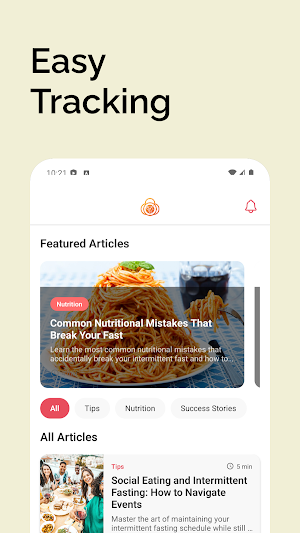 Fasting Circles Screenshot 3