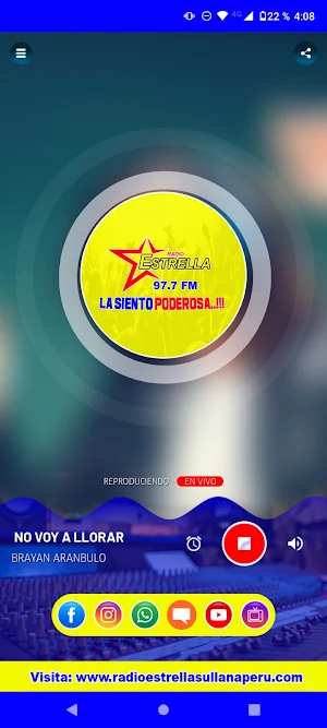 Radio Estrella 97.7 Fm Sullana Screenshot 0