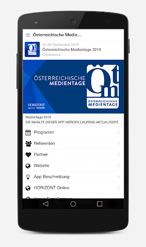 Medientage Wien Screenshot 1