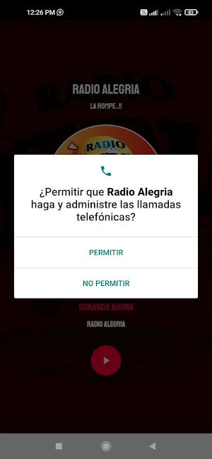 Radio Alegria Screenshot 1