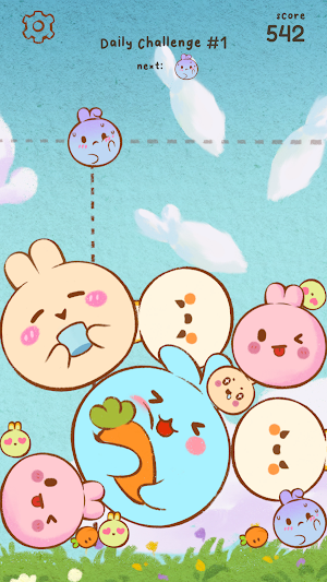 Pop Pop Bunny! Merge Game Screenshot 3