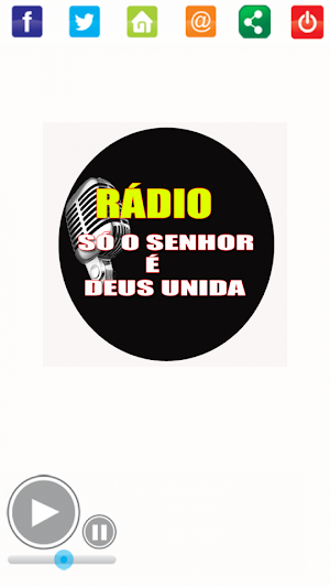 Web Rádio Só O Senhor é Deus Screenshot 1