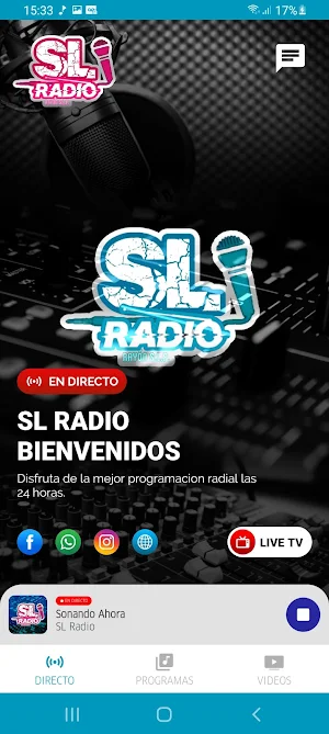 SL Radio Screenshot 1