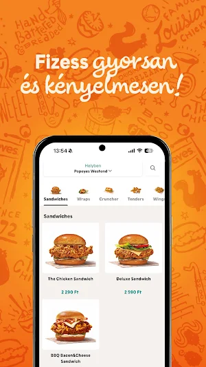 Popeyes Hungary Screenshot 1