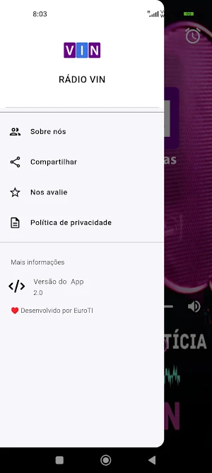 RÁDIO VIN Screenshot 1