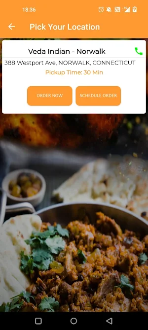 Vedas Indian Cuisine Screenshot 2