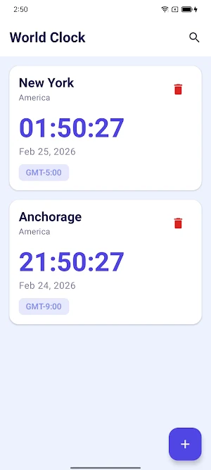 Gcvgt World Clock Screenshot 3