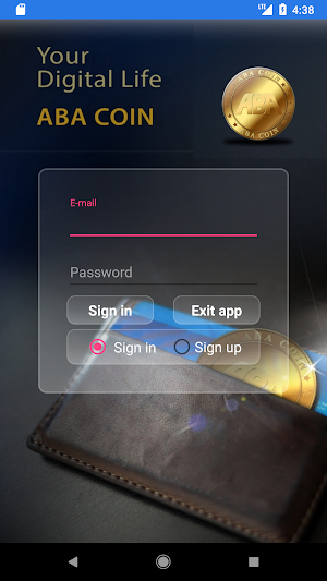 ABA Global Wallet Screenshot 0