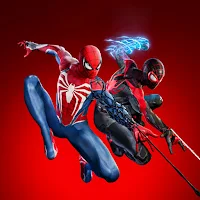 Spider Rope Hero Flying Man