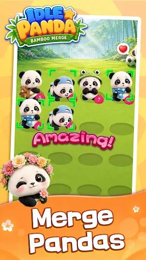 Idle Panda: Bamboo Merge Screenshot 0