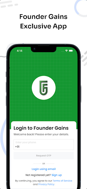 Founder Gains Screenshot 3