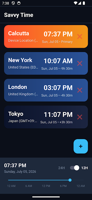Time Zone Converter Pro Screenshot 2