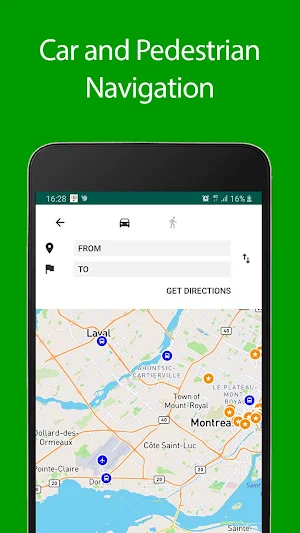 Montreal Offline Map and Travel Guide Screenshot 1