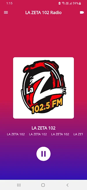 La Zeta 102.5 FM Screenshot 1