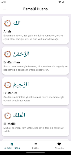 Esmaül Hüsna - Zikir ve Ezber Screenshot 0