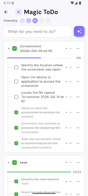 Goblin Tools - AI ADHD Planner Screenshot 1