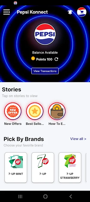 Pepsi Konnect Screenshot 0