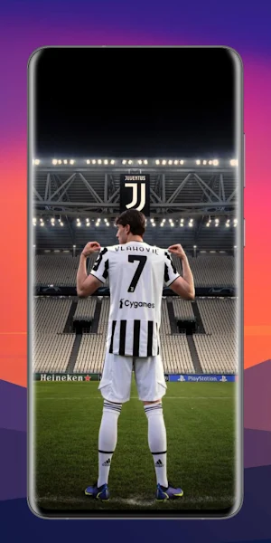 Dusan Vlahovic 4K Wallpaper Screenshot 2
