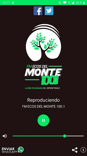 FM ECOS DEL MONTE 100.1 Screenshot 1