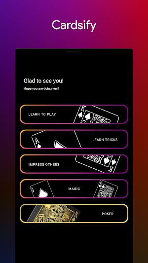 Cardsify: Learn Poker Screenshot 0