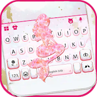 Pink Mermaid Keyboard Theme