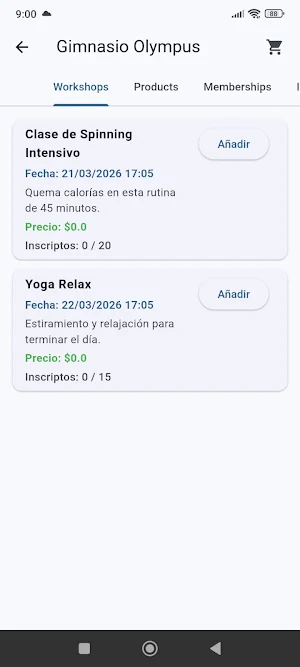 AllGymly Screenshot 1
