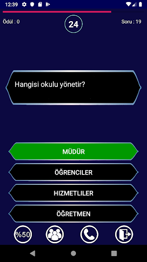 Yeni Milyoner 2020 Bilgi Yarışması Screenshot 0