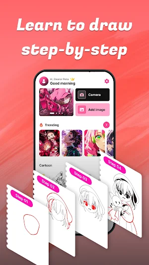 AR Drawing Anime: Sketch Anime Screenshot 2