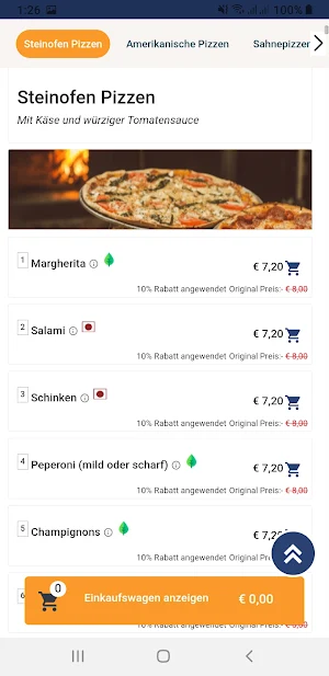 Royal Pizza Service Screenshot 3