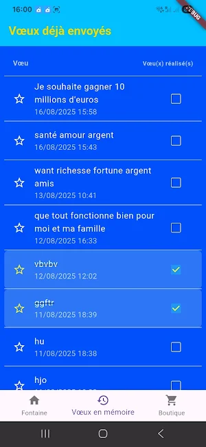 Fontaine A voeux Screenshot 3