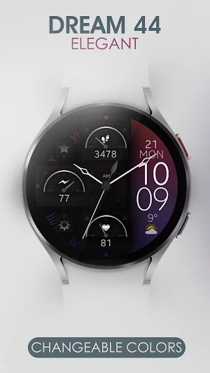 Dream 44 Hybrid watch face Screenshot 1