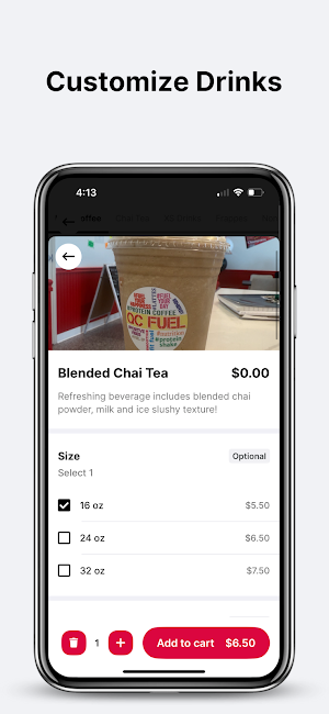 QC Fuel Coffee Shop Screenshot 2