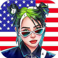 American Color, Coloring Games