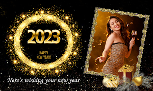 New Year Photo Frame - Editor Screenshot 3