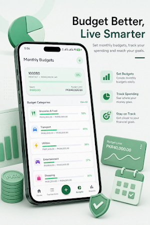 Smart Expense & Budget Tracker Screenshot 3