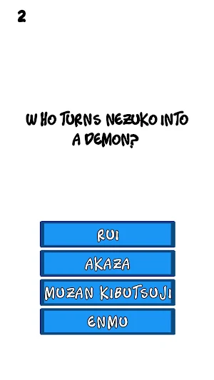 Demon Slayer Quiz Screenshot 1
