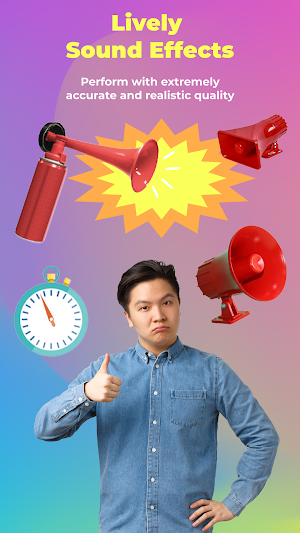 AirHorn Prank Siren Sounds Fun Screenshot 3