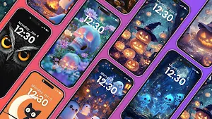 Halloween Wallpaper Aesthetic Screenshot 0